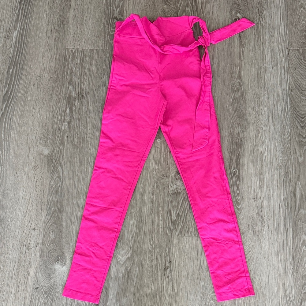 Fashion Nova Hot Pink Trousers